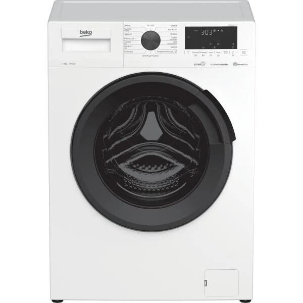 Beko LAVATRICE A VAPORE STEAMCURE 8KG