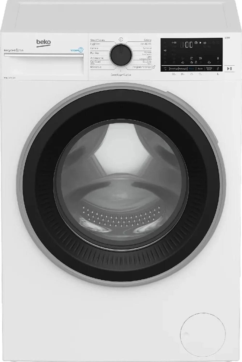 Beko Epbwu384s Beyond B300 Lavatrice Carica Frontale 8 Kg 1400 Giri Classe A Bianco