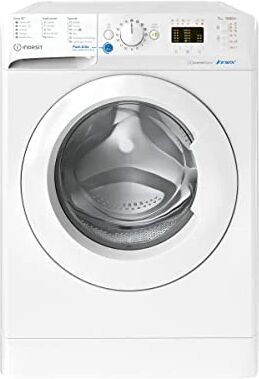 Indesit BWA 71083X W IT, Lavatrice a Carica Frontale, 7kg, 1000Giri/min