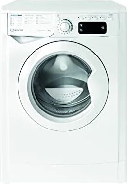 Indesit EWE 81284 W IT- Lavatrice 8kg Libera Installazione, Carica Frontale. Centrifuga 1200 Giri Al Minuto. Larghezza 59,5cm, Profondità 57,2cm, Altezza 85,0cm, Classe Energetica C