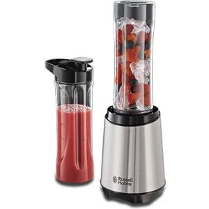 Russell Hobbs Mix&Go 0,6 L Frullatore da tavolo Nero, Argento 300 W