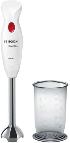 frullatore ad immersione bosch msm24100  clevermixx bianco 400 w