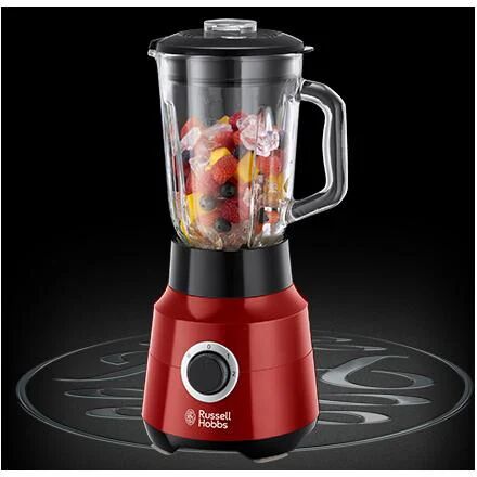 frullatore russell hobbs desire 1,5 l 650w nero rosso 650 w