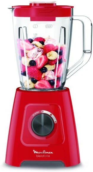 Frullatore Moulinex LM420510 1,25 L 600W 600 W 550 W Rosso 2 L