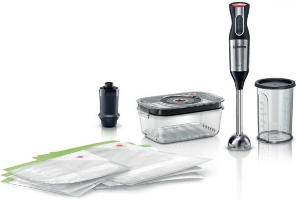 Bosch MSM6S20B Sbattitore manuale 750 W Nero, Argento