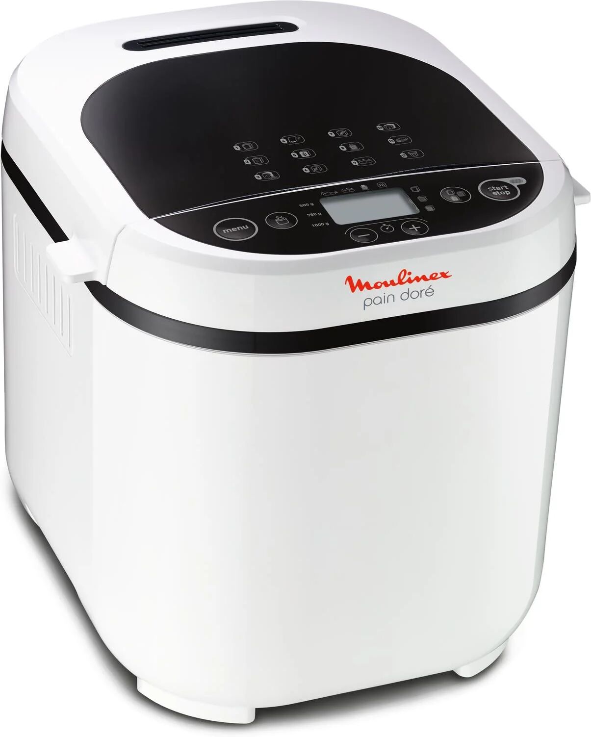 moulinex ow2101 pain plaisir macchina del pane 1 kg 12 programmi 650w bianco