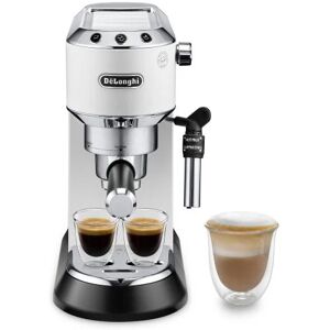 Caffettiera Express a Leva DeLonghi EC 685.W 15 bar Bianco Nero Argentato 1300 W 1350 W 1 L 1,1 L