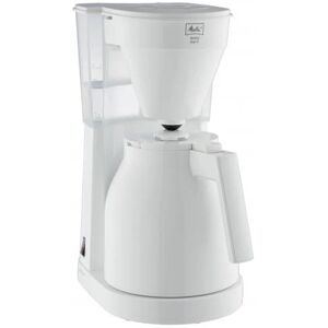 Melitta ABSAAR 1023-05 - Caffettiera - Thermo-pot con comando a una mano, serbatoio dell'acqua trasparente -Bianco