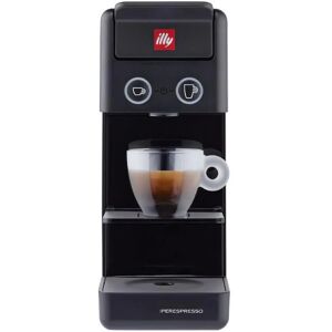 Illy Y3.3 Eandc 60476 Macchina Da Caffe' A Capsule Illy Nera + 14 Capsule Omaggio