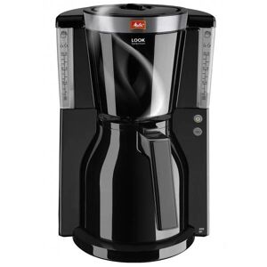melitta coffee machine - look iv selezione termica 1011-12 acciaio nero/spazzolato