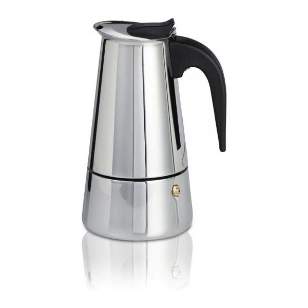 xavax 00111230 caffettiera manuale moka 0,25 l nero, argento