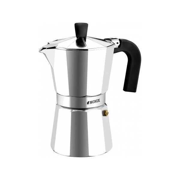 cafettiera italiana monix m620003 alluminio metallo 3 tazze (3 unità)