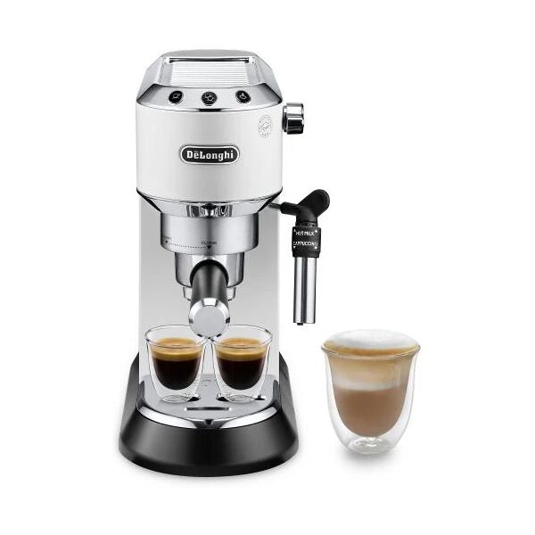 caffettiera express a leva delonghi ec 685.w 15 bar bianco nero argentato 1300 w 1350 w 1 l 1,1 l