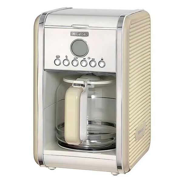 caffettiera americana ariete 1342/03 2000w (12 tazze) beige