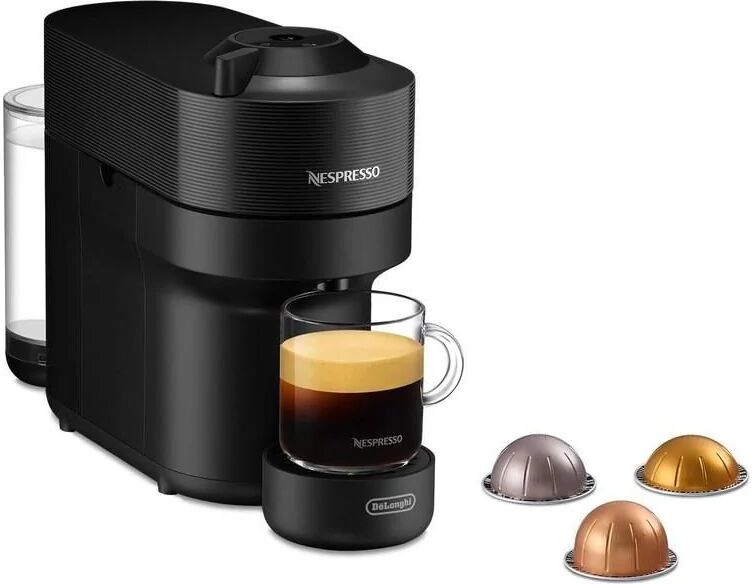 delonghi env 90.b vertuo pop nero macchina da caffe' sistema capsule nespresso vertuo serbatoio acqua 0.56 litri