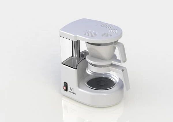 melitta caffettiera aromaboy 1015-01 bianca