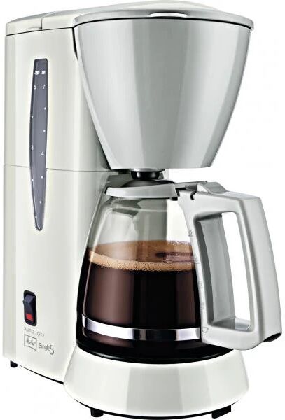 caffettiera elettrica melitta m720-1/1 bianco 650 w 650 w