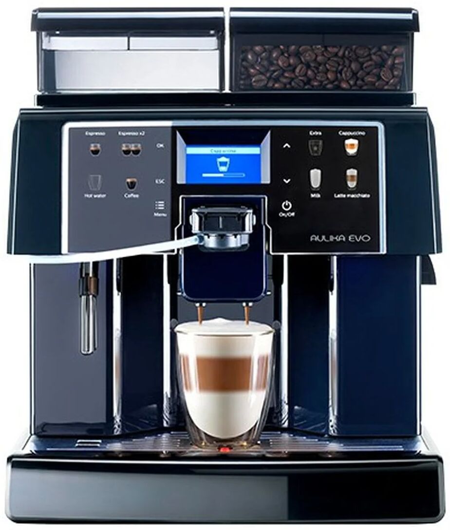 caffettiera superautomatica saeco 10000040 azzurro nero nero/blu 1400 w