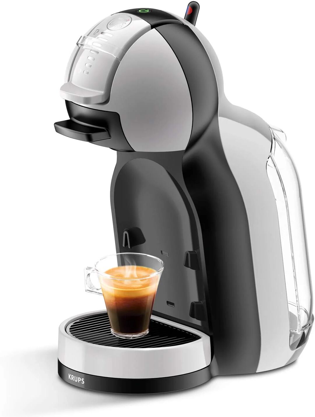 nescafé dolce gusto nescafé dolce gusto krups mini me macchina per caffè espresso e altre bevande in capsula, automatica, grigio e nero