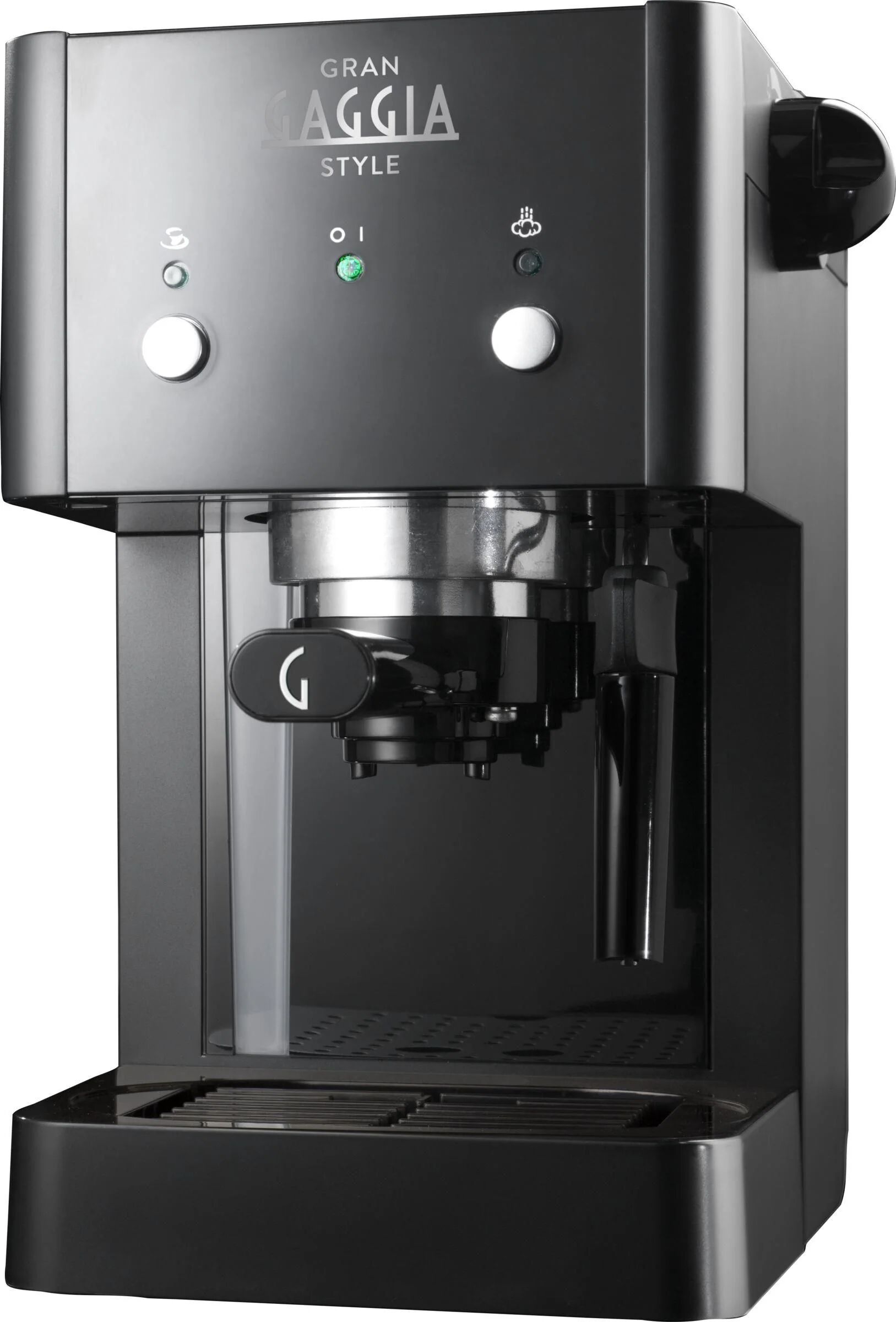 Ri8423-11 Gran Gaggia Style Macchina Da Caffe' Espresso Con Erogatore Di Vapore Sistema Di Ricarica Cialde