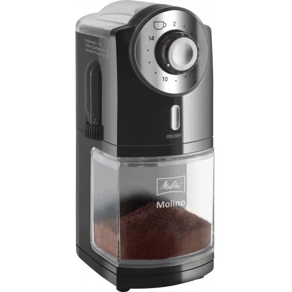 Melitta Molino 100W Nero, Acciaio inossidabile