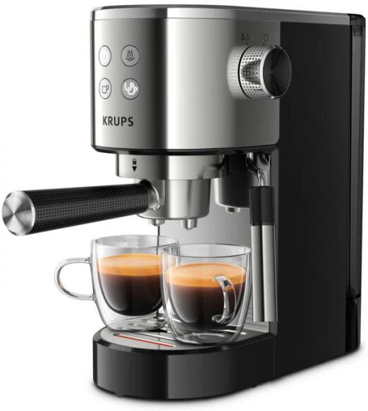 Caffettiera Express a Leva Krups XP442C11 Nero 1 L 2 Tazze