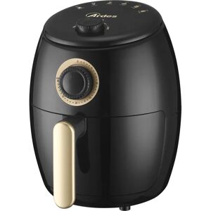 Ardes 1k32 Friggitrice Ad Aria 2 Litri Air Fryer Piccola 1000w Nero Timer 30 Minuti