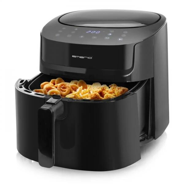 emerio af-129622.1 friggitrice singolo 7,2 l indipendente 1800 w friggitrice ad aria calda nero