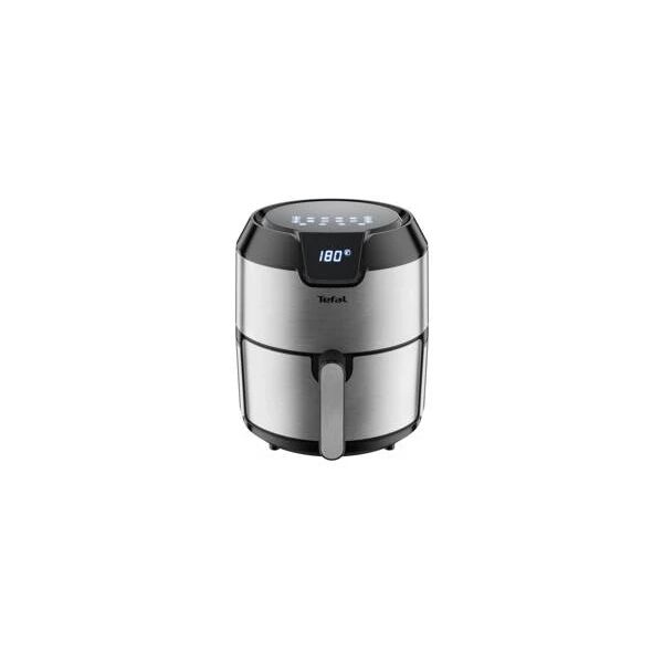 tefal easy fry ey401d friggitrice singolo 4,2 l indipendente 1500 w friggitrice ad aria calda nero, acciaio inossidabile