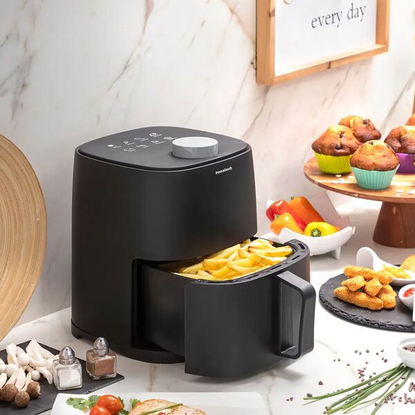 friggitrice ad aria innovagoods fryinn lite 2000 nero 1200 w 2 l