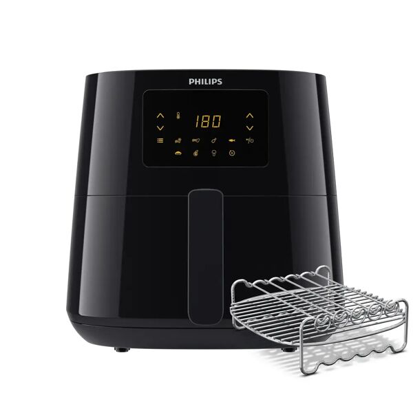 philips essential hd9270-96 friggitrice ad aria 6.2 litri 2000w nero