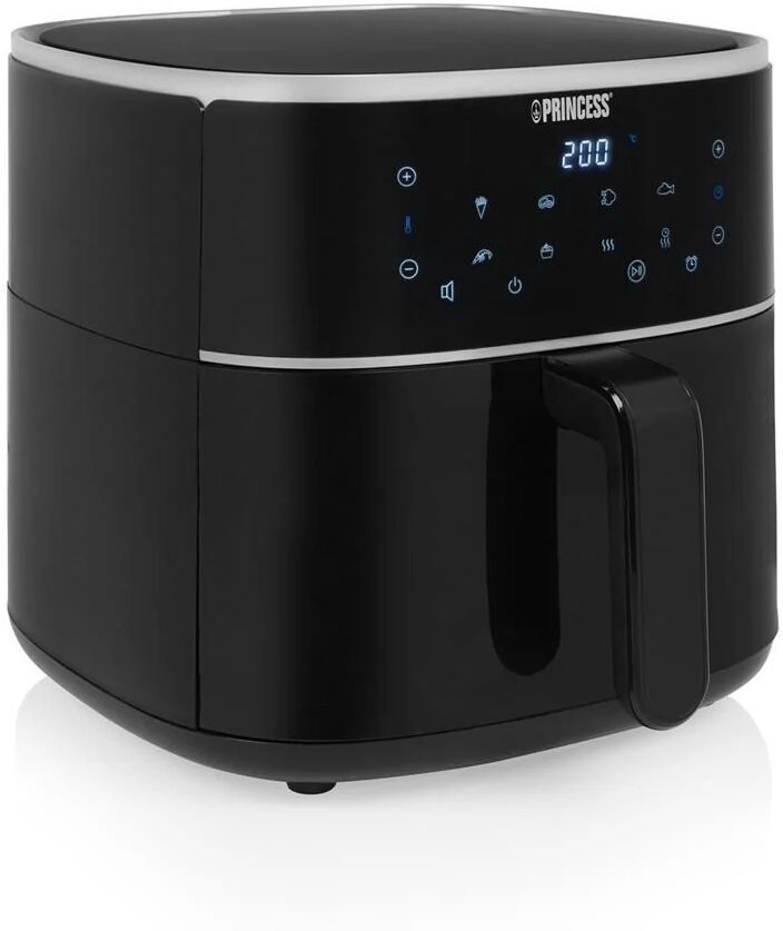 princess 182244 friggitrice ad aria senza olio capacita' 6 litri potenza 1500 watt schermo touch 6 programmi preimpostati