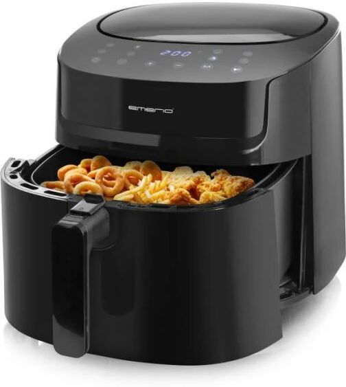 emerio af-129622.1 friggitrice singolo 7,2 l indipendente 1800 w friggitrice ad aria calda nero