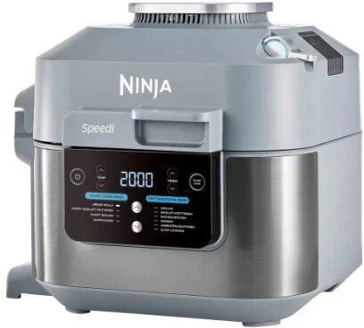 Ninja ON400DE friggitrice Singolo 5,7 L Indipendente 1760 W Friggitrice ad aria calda Grigio