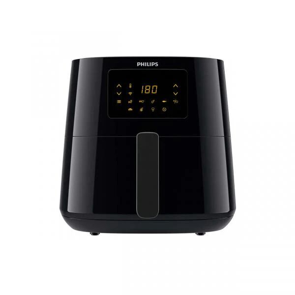 Philips Essential HD9280/70 friggitrice Singolo 6,2 L 2000 W Nero, Argento