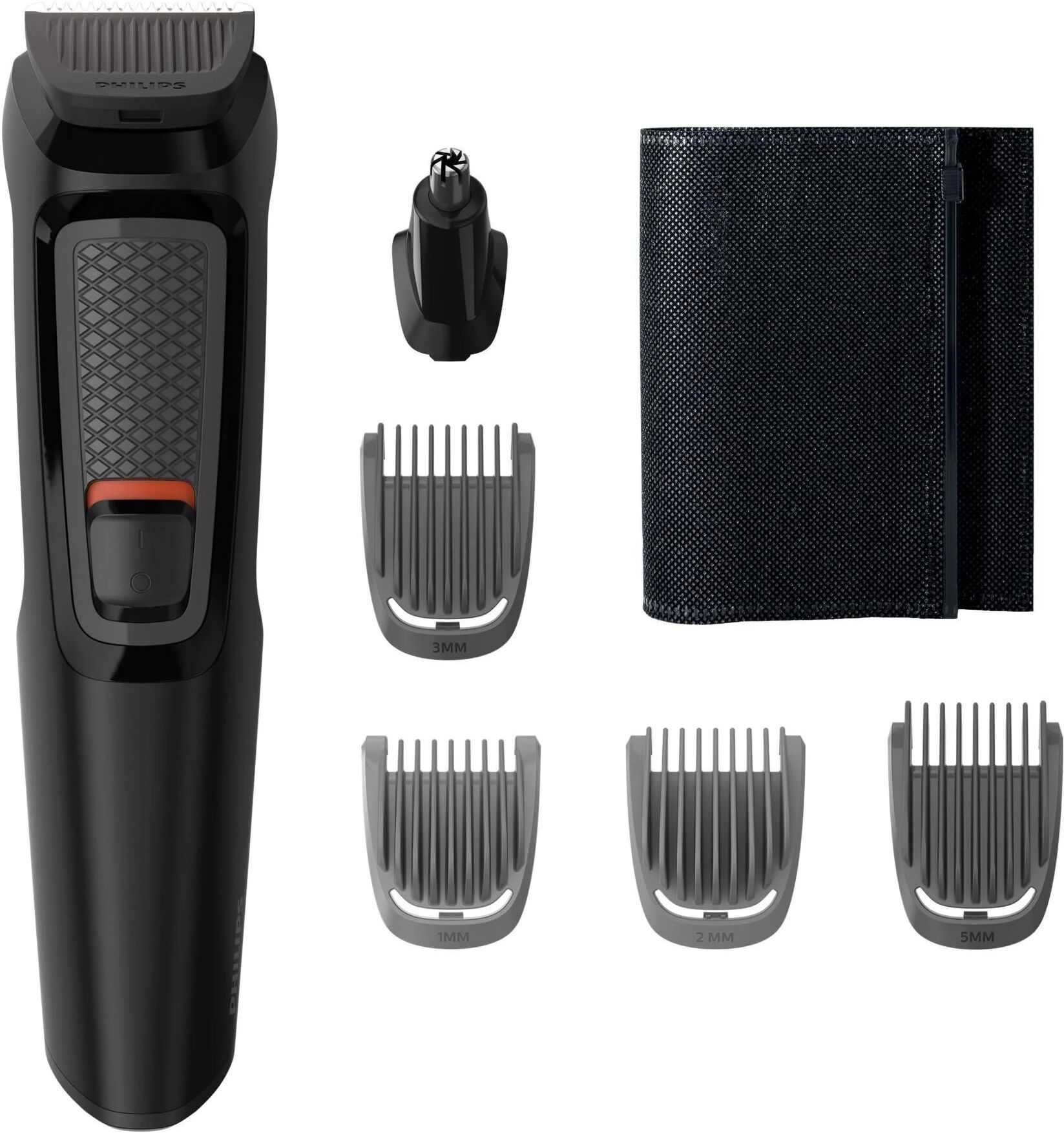 philips mg-3710-15 multigroom series 3000 rifinitore all-in-one 6 in 1 autonomia 60 min nero