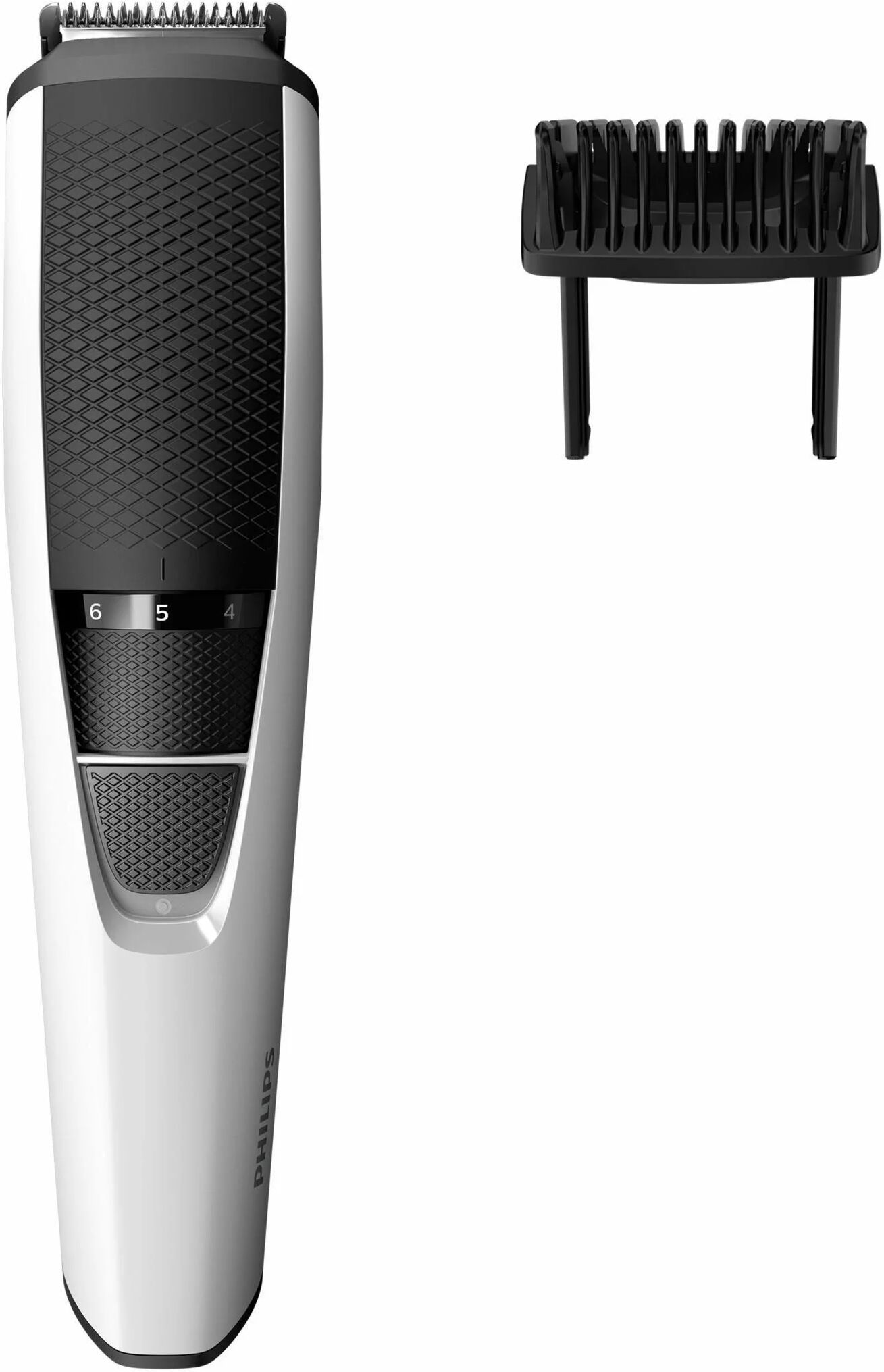 philips bt3206-14 beardtrimmer series 3000 regolabarba liftandtrim autonomia 45 min nero-silver