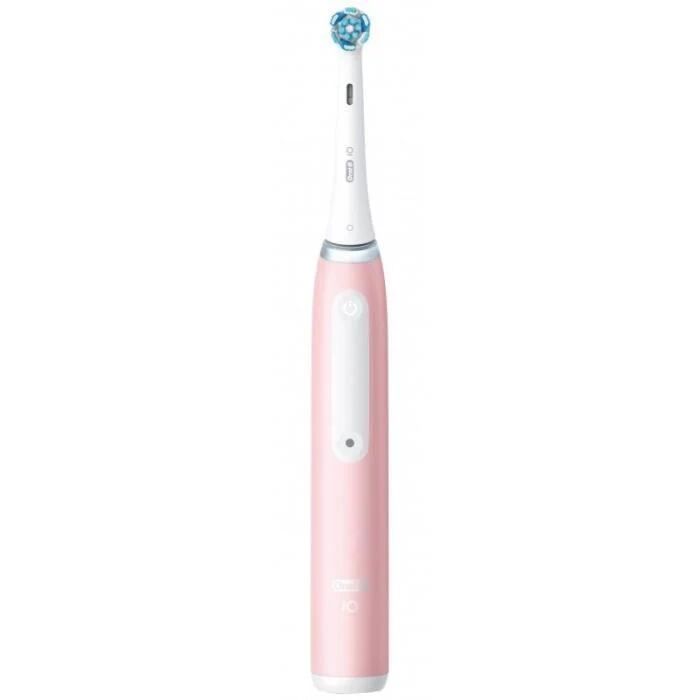 spazzolino elettrico - oral-b - io3 - rosa - oscillo-rotazione/pulsazione 3d - funzionamento a batteria