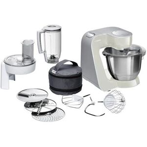 Bosch Mum58l20 Robot Da Cucina 3,9 L Grigio, Acciaio Inossidabile, Bianco 1000 W