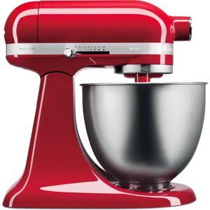 kitchenaid 5ksm3311xeer artisan impastatrice planetaria robot da cucina capacita' 3,3 litri potenza 250 w rosso imperiale