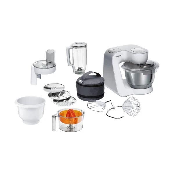 bosch mum5 creationline mum58243 robot da cucina 3,9 l bianco 1000 w