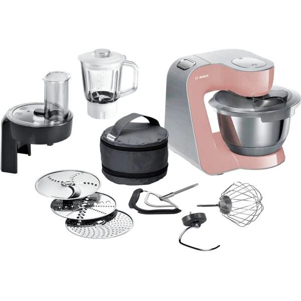 bosch mum58np60 robot da cucina 1000 w 3,9 l rosa