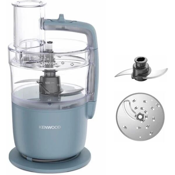 robot multifunzione kenwood fdp22.000gy - 1 velocità + pulse - 650w - vasca 1,3l + accessori