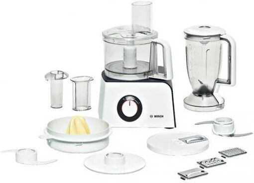 bosch mcm4100 robot da cucina antracite, bianco 800 w