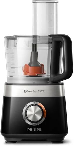 philips viva collection robot da cucina compatto, 850 w, 31 funzioni