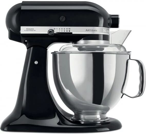 Robot da Cucina KitchenAid 5KSM175PSEOB Nero 300 W 4,8 L