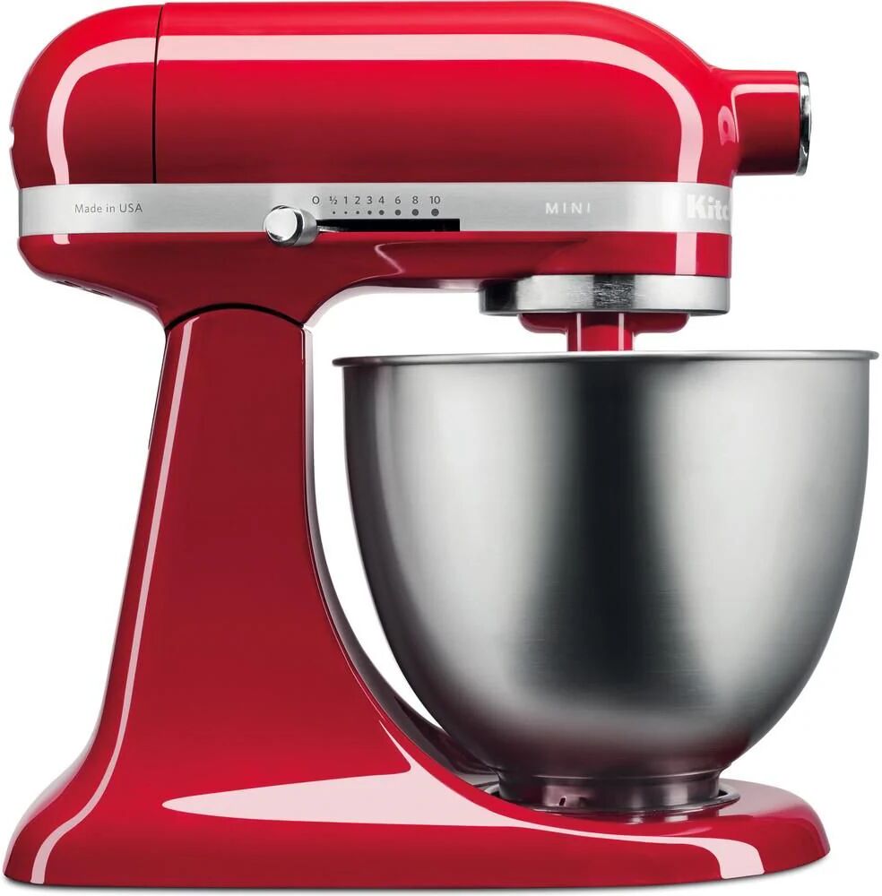 KitchenAid 5ksm3311xeer Artisan Impastatrice Planetaria Robot Da Cucina Capacita' 3,3 Litri Potenza 250 W Rosso Imperiale