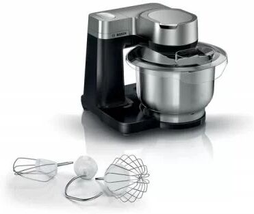 Bosch Serie 2 Mums2vm00 Robot Da Cucina 900 W 3,8 L Nero, Argento