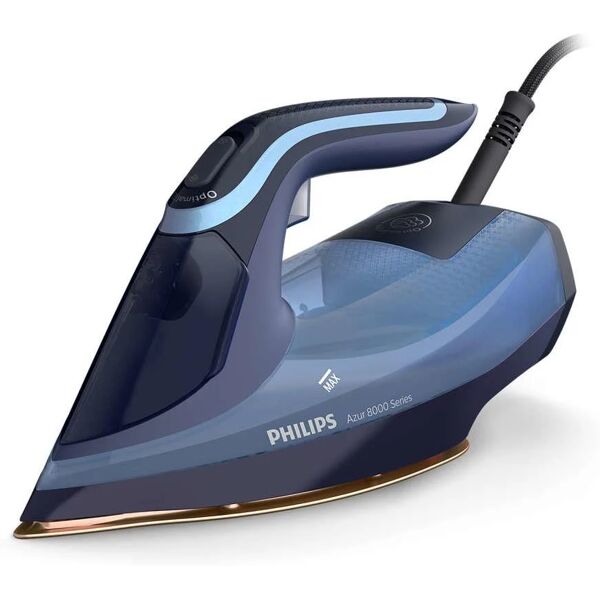 philips dst8020-20 ferro da stiro a vapore piastra soletta steamglide elite 3000w blu