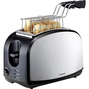 Trisa Crispy Snack Toaster Edelstahl, Schwarz (7361.4212)